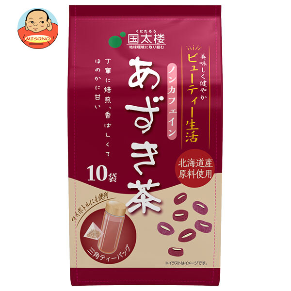国太楼 あずき茶三角ティーバッグ10P 40g(10P)×6袋入