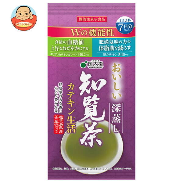 国太楼 おいしい深蒸し 知覧茶 カテキン生活 100g×12袋入