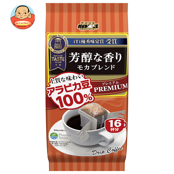 国太楼 プレミアムドリップ モカブレンド 128g(16p)×6袋入