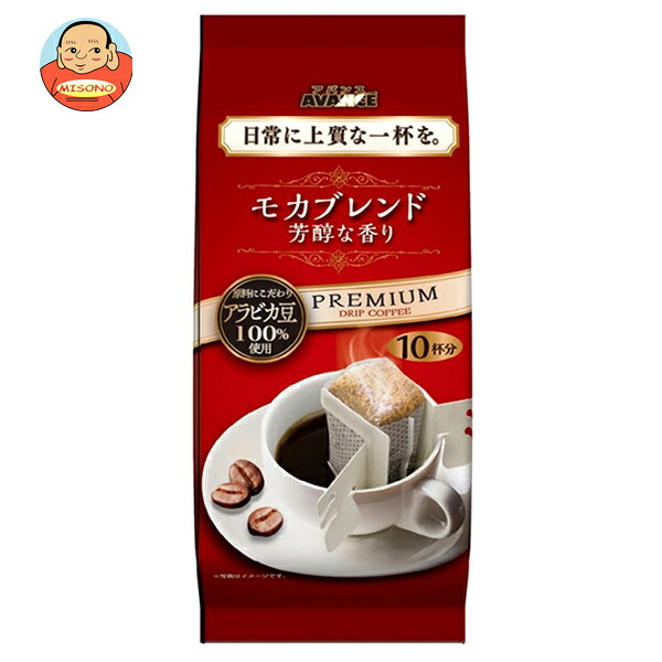 国太楼 プレミアムドリップ モカブレンド 80g(10P)×12袋入