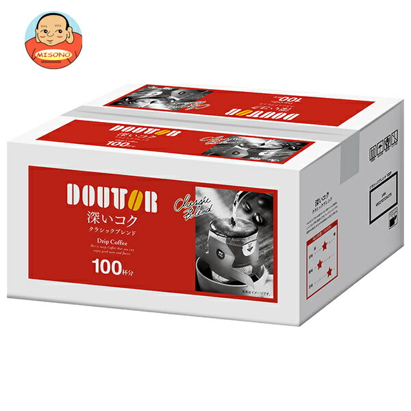 ドトールコーヒー ドトール ドリップコーヒー クラシックブレンド (10g×100P)×1箱入