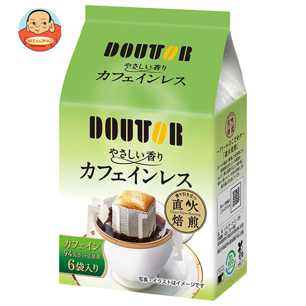 ドトールコーヒー やさしい香り カフェインレス (7g×6袋)×36個入｜ 送料別