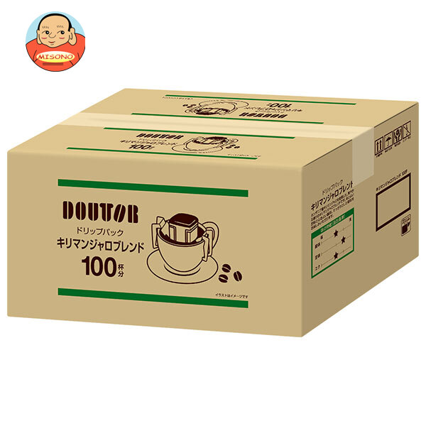 ドトールコーヒー ドトール ドリップパック キリマンジャロブレンド (7g×100P)×1個入