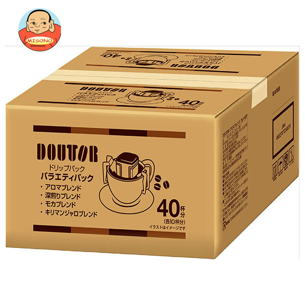 ドトールコーヒー ドトール ドリップパック バラエティパック (7g×40P)×1個入
