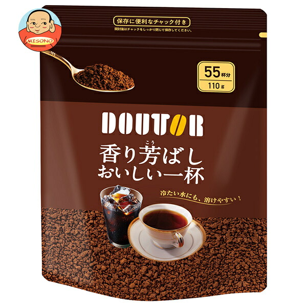 ドトールコーヒー 香り芳ばしおいしい一杯 大袋 110g袋×12袋入