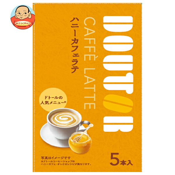ドトールコーヒー ハニーカフェラテ 5本×36箱入