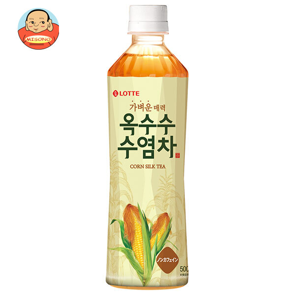 五星コーポレーション ロッテ とうもろこしのひげ茶 500ml×24本入