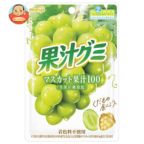 明治 果汁グミ マスカット 54g×10袋入