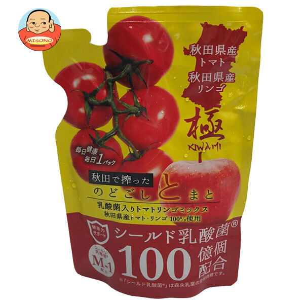 丸大堀内 創農 乳酸菌入りトマトリンゴミックス 極 150gパウチ×10袋入