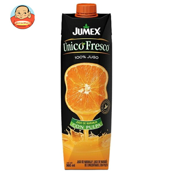 アルテックスアジア バレンシアオレンジ100%ジュース 960ml紙パック×12本入