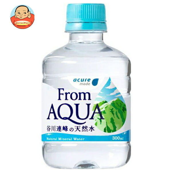 JR東日本 アキュアメイド フロムアクア 谷川連峰の天然水 300mlペットボトル×24本入