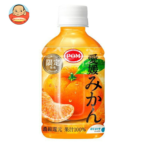 JR東日本 アキュアメイド 愛媛みかん 280mlペットボトル×24本入