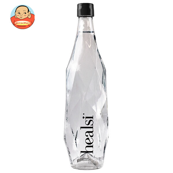 magnet healsi(ヘアルシ) GLASS BOTTLE CRYSTAL 850ml×6本入