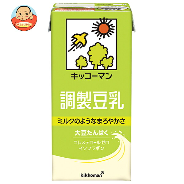 キッコーマン 調製豆乳 1000ml紙パック×12(6×2)本入