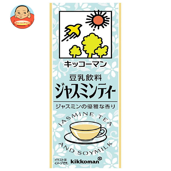 キッコーマン 豆乳飲料 ジャスミンティ 200ml紙パック×18本入