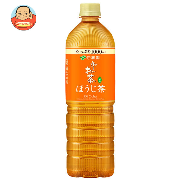 伊藤園 お~いお茶 ほうじ茶スリム 1Lペットボトル×12本入