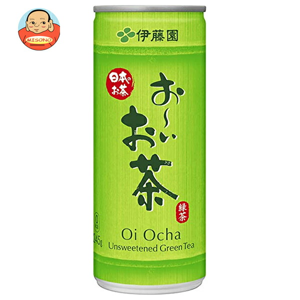 伊藤園 お~いお茶 緑茶 245g缶×30本入