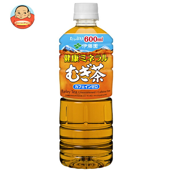 むぎ茶 伊藤園 健康ミネラルむぎ茶 600mlペットボトル×24本入｜ 送料別