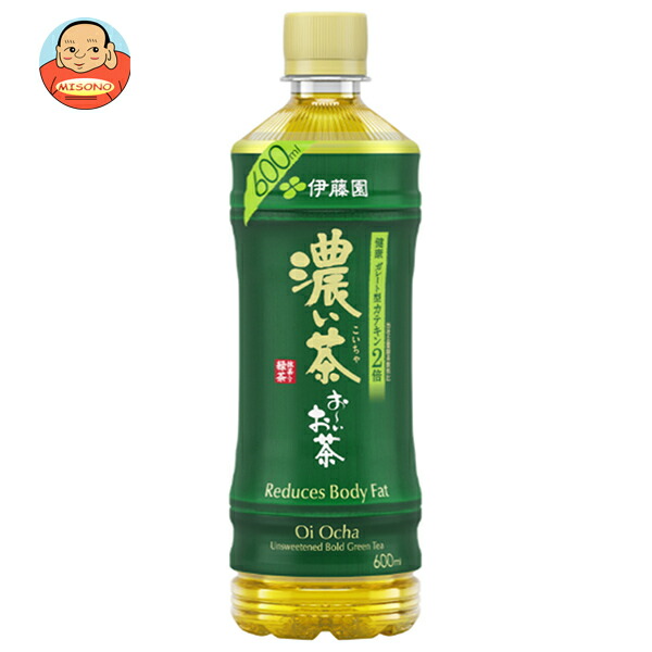 伊藤園 お～いお茶 濃い茶【手売り用】 600mlペットボトル×24本入