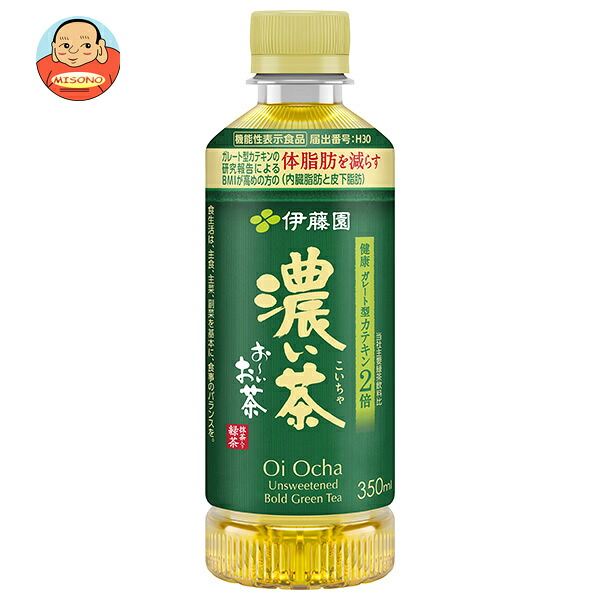 伊藤園 お~いお茶 濃い茶 350mlペットボトル×24本入