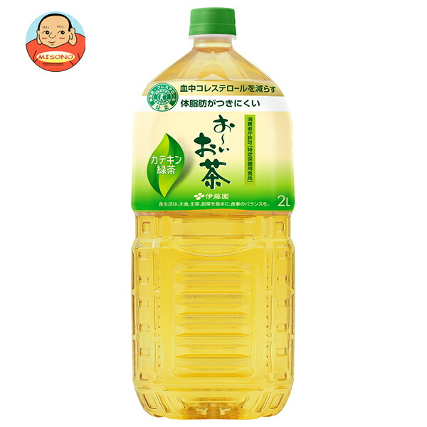 伊藤園 お～いお茶 カテキン緑茶【特定保健用食品 特保】 2Lペットボトル×6本入