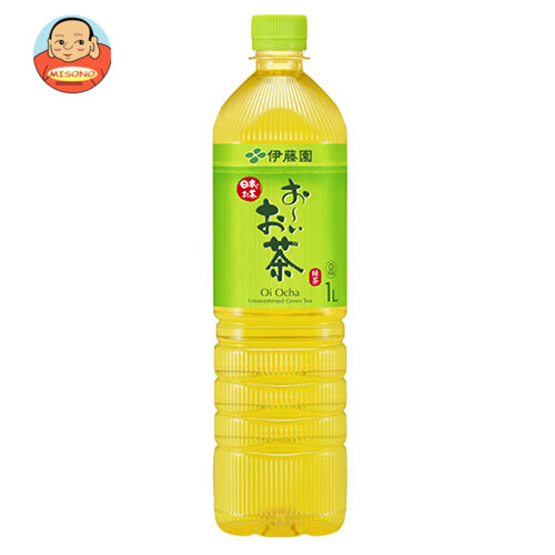 伊藤園 お～いお茶 緑茶スリム 1Lペットボトル×12本入