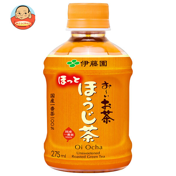 伊藤園 【HOT用】お～いお茶 ほうじ茶 275mlペットボトル×24本入