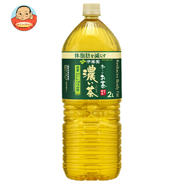 伊藤園 お~いお茶 濃い茶 2Lペットボトル×6本入