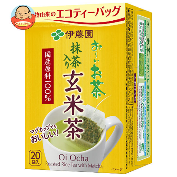 伊藤園 お～いお茶 エコティーバッグ玄米茶 20袋入×10個入
