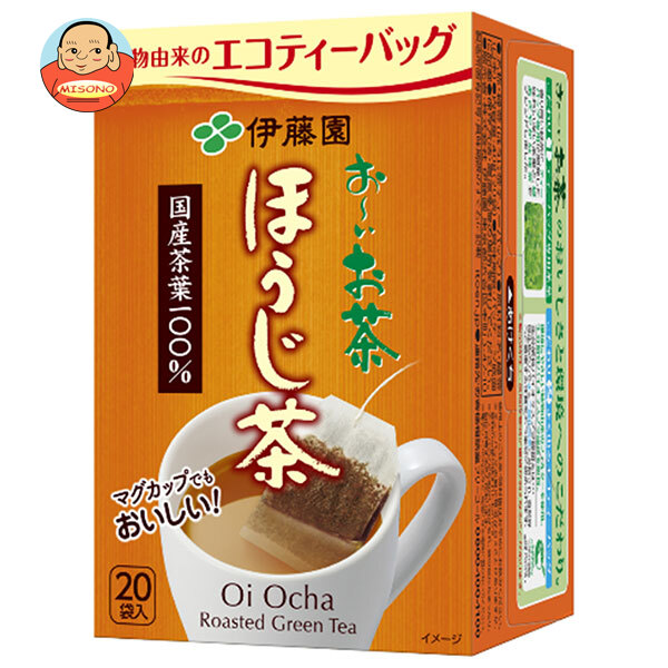 伊藤園 お～いお茶 エコティーバッグほうじ茶 20袋入×10個入