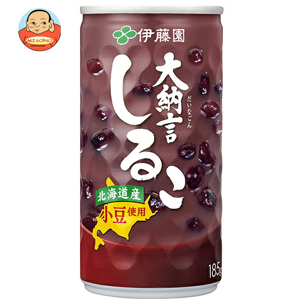 伊藤園 大納言しるこ 185g缶×30本入