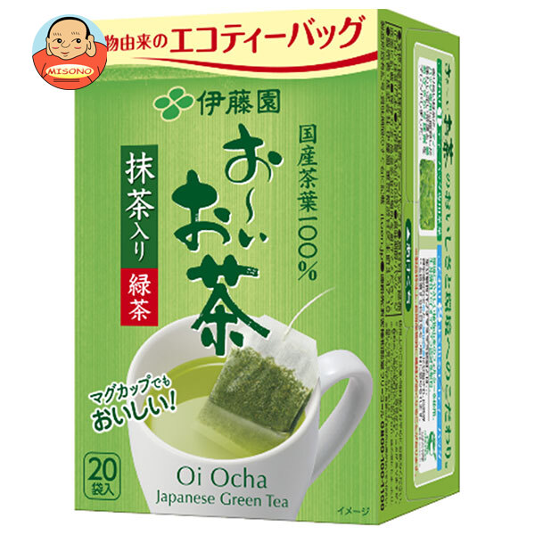 伊藤園 お～いお茶 エコティーバッグ緑茶 20袋入×10個入