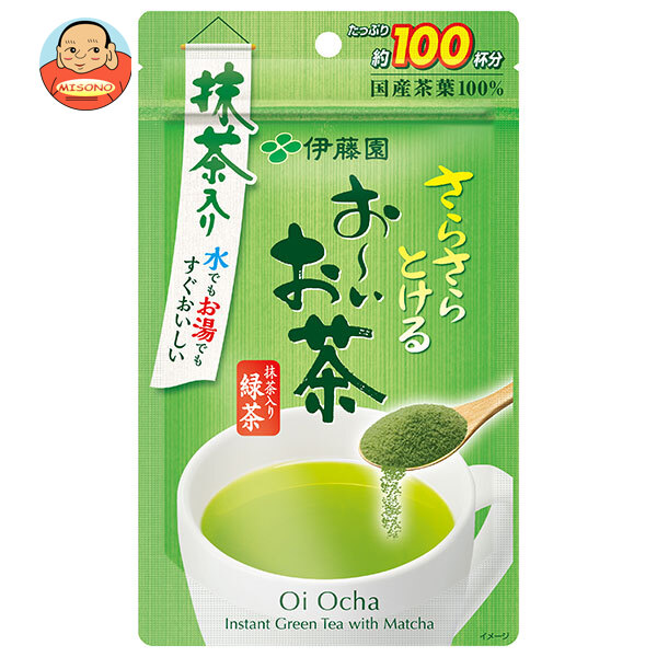 伊藤園 お～いお茶 お抹茶入り緑茶 80g×6袋入