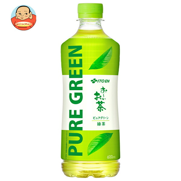 伊藤園 お～いお茶 PURE GREEN 600mlペットボトル×24本入