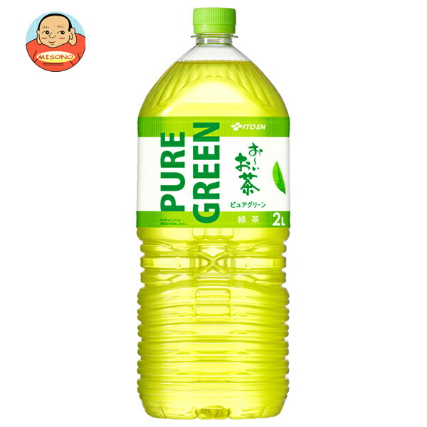 伊藤園 お～いお茶 PURE GREEN 2Lペットボトル×6本入