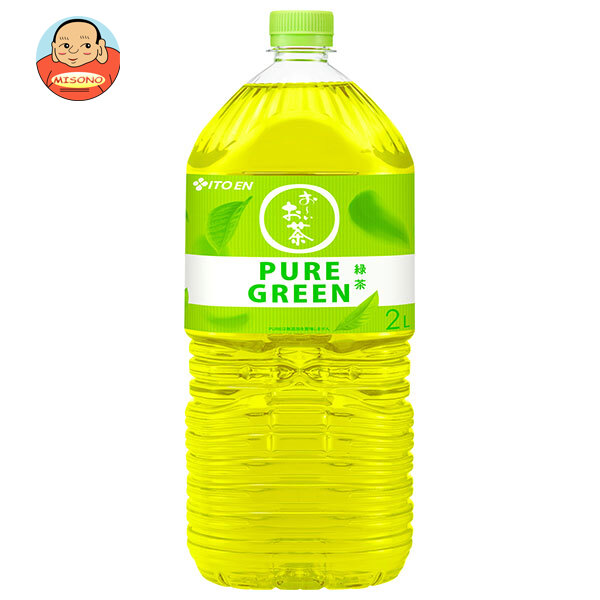 伊藤園 お～いお茶 PURE GREEN 2Lペットボトル×6本入