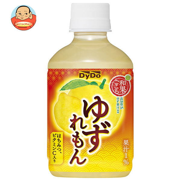 ダイドー 和果ごこち ゆずれもん 280mlペットボトル×24本入