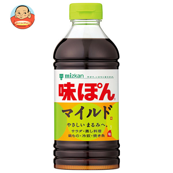 ミツカン 味ぽん MILD 500mlペットボトル×12本入
