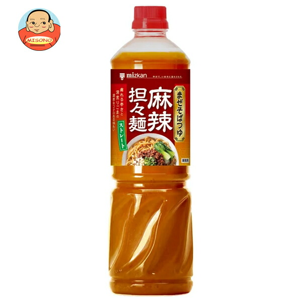 ミツカン まぜそばつゆ 麻辣担々麺 1090g×8本入