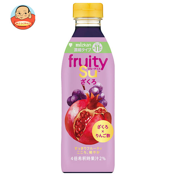 ミツカン フルーティス ざくろ(濃縮) 500mlペットボトル×6本入