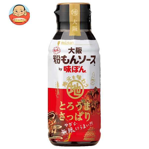 ミツカン 大阪無限粉もんソース by味ぽん 200ml×12本入
