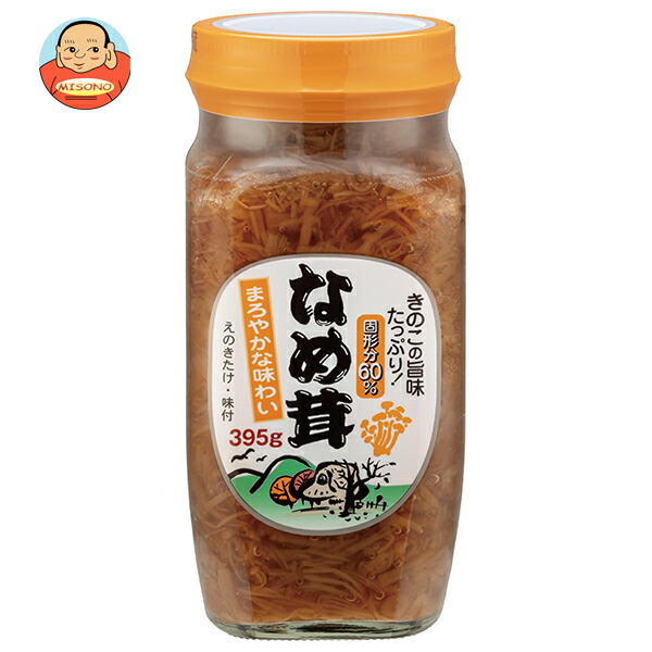 丸善食品工業 テーブルランド まろやか なめ茸 徳用 395g瓶×15個入