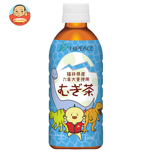 盛田(ハイピース) 福井県産大麦使用 むぎ茶 330mlPET×24本入