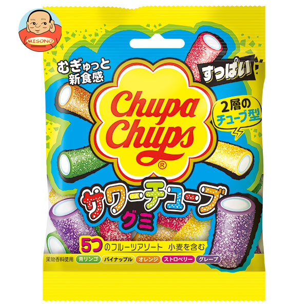 クラシエフーズ チュッパチャプス サワーチューブグミ 55g×10袋入