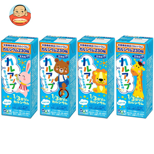 エルビー カルアップ 200ml紙パック×24本入