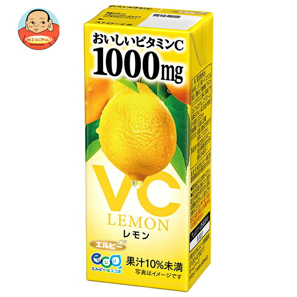 エルビー おいしいビタミンC レモン 200ml紙パック×24本入