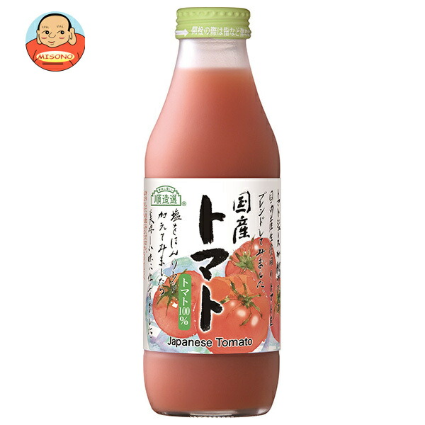 マルカイコーポレーション 順造選 国産トマト 500ml瓶×12本入