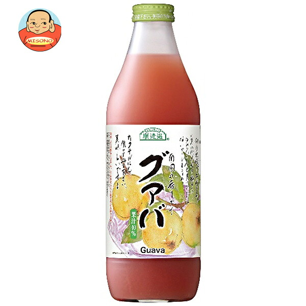マルカイ 順造選 グァバ 1000ml瓶×12(6×2)本入