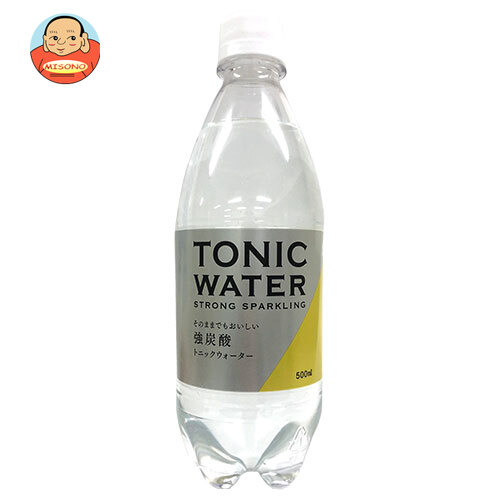 友桝飲料 トニックウォーター 500mlPET×24本入