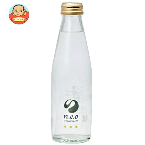 友桝飲料 n.e.o(ネオ) プレミアム トニックウォーター 200ml瓶×24本入